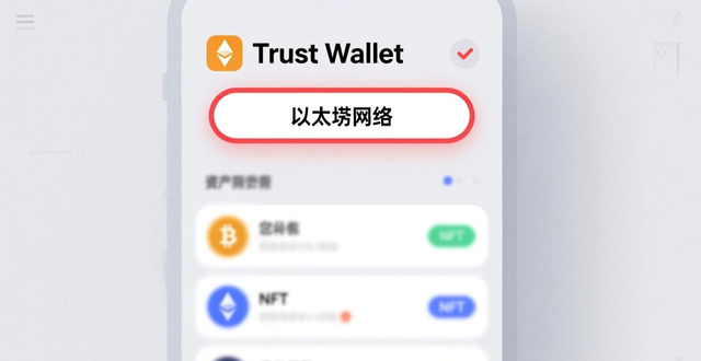 trust 钱包如何切换网络_Trust Wallet网络切换_Trust Wallet多链资产切换